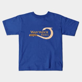 Wayfinder Travel Logo Kids T-Shirt